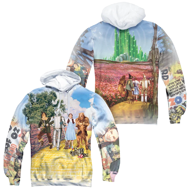 comfortable hoodieWoz On The Road All-Over Print Pullover Hoodie