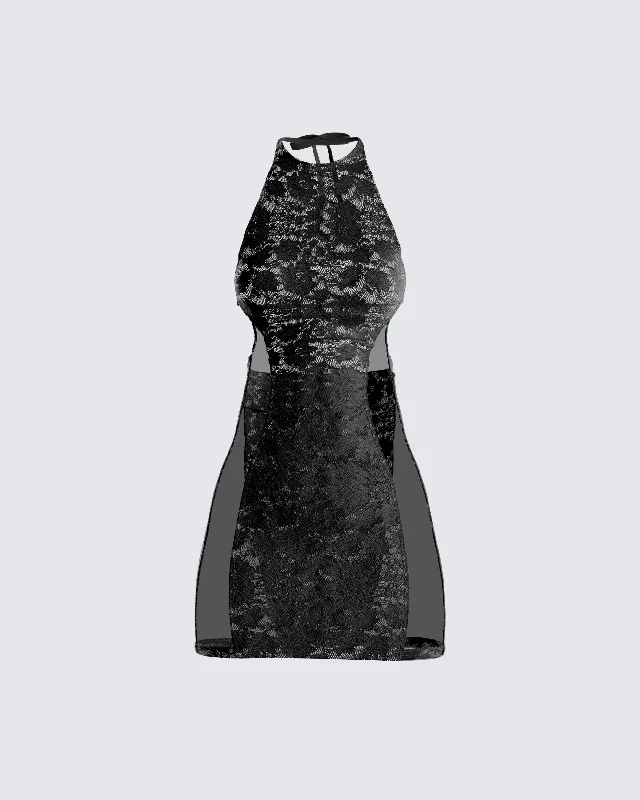 Now or Never elegant maxi dressMarla Lace Mini Dress