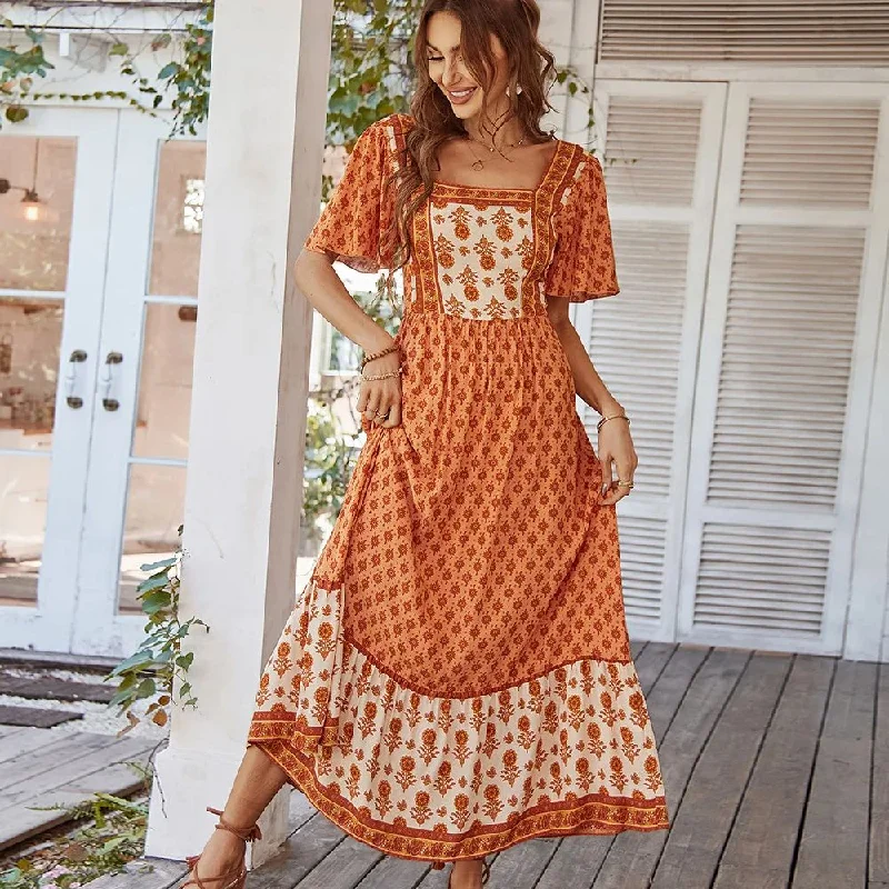 Flash Sale lace dressElegant Bohemian Summer Evening Dress