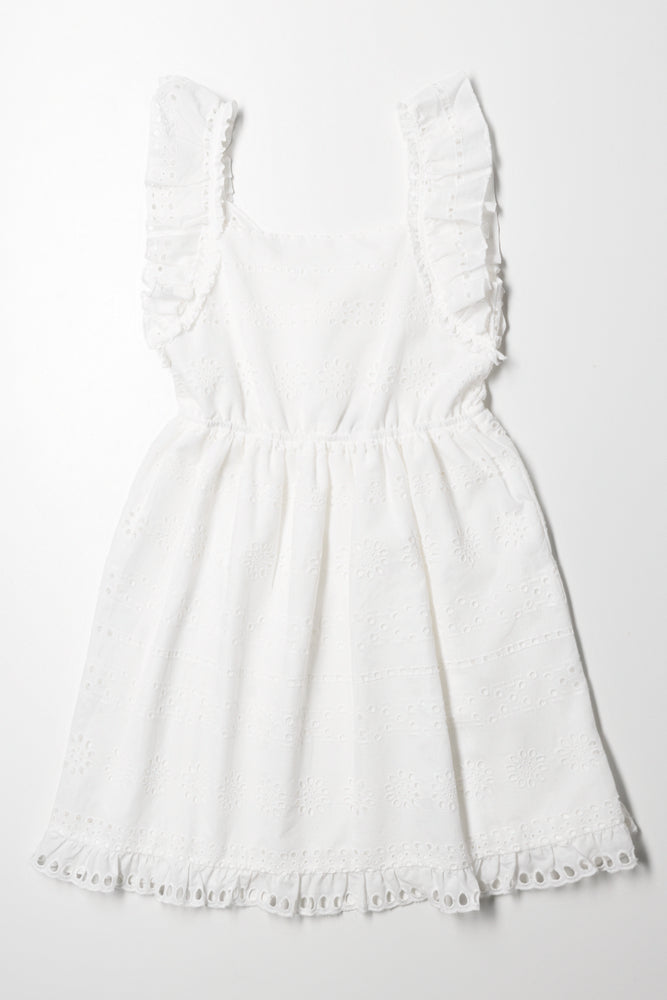 floral dressAnglaise Dress White