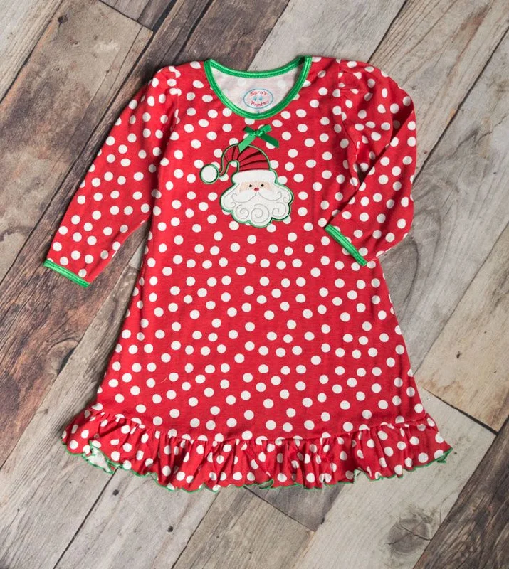Price Rollback casual shift dressSara's Prints Santa Nightgown