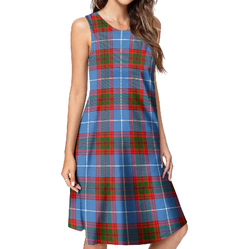 Instant Discount Trotter Tartan Womens Casual Dresses