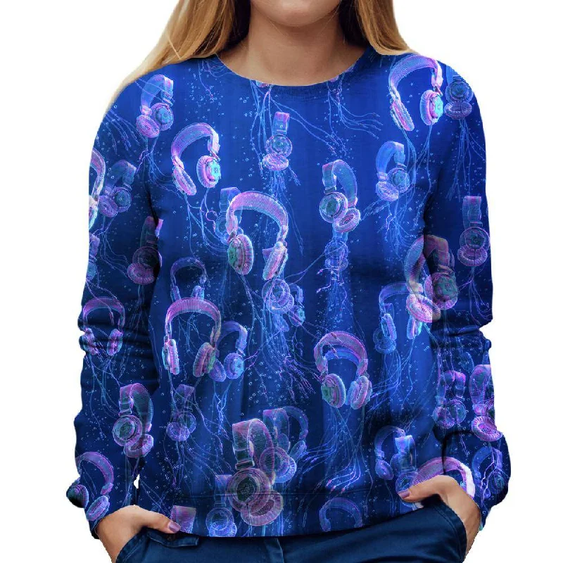 Exclusive Online Offer chic fitness hoodieDeep Melody Womens Sweatshirt