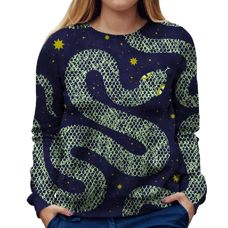 Super Bargain soft gym hoodieSerpent Women Sweatshirt