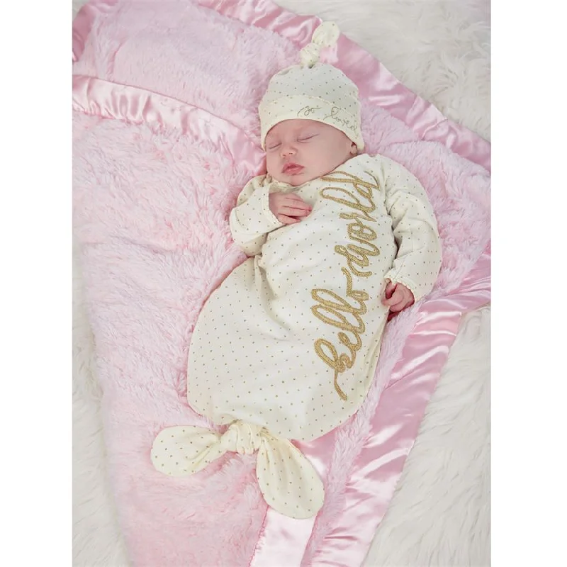 Lowest Price party dressMud Pie Hello World Tie Sleep Gown