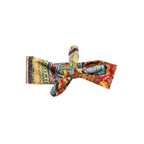 Online Exclusive printed dressHaute Baby Gypsy Autumn Lucy Bow