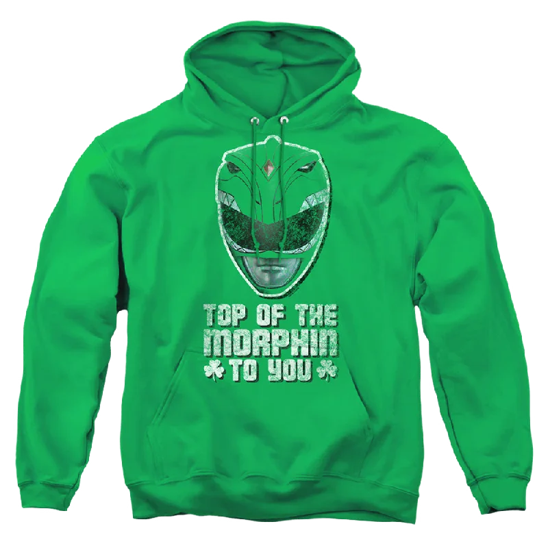 zippered hoodieMighty Morphin Power Rangers Top Of The Morphin To You - Pullover Hoodie