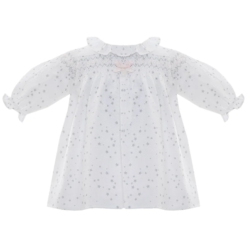 Don't Wait printed dressPatachou Infant Stars Dress