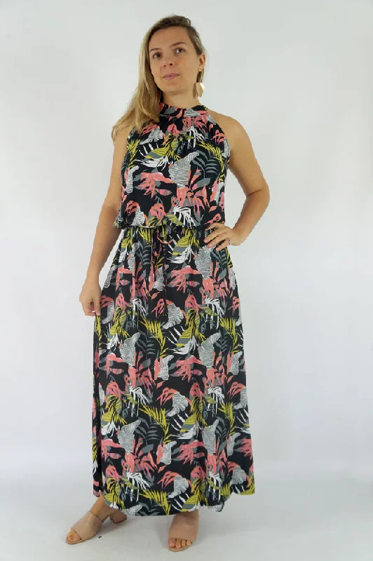 Special Savings Long Chloe Dress "Tranquility"