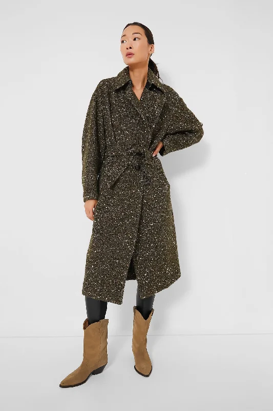 functional coatKhaki Horia Coat