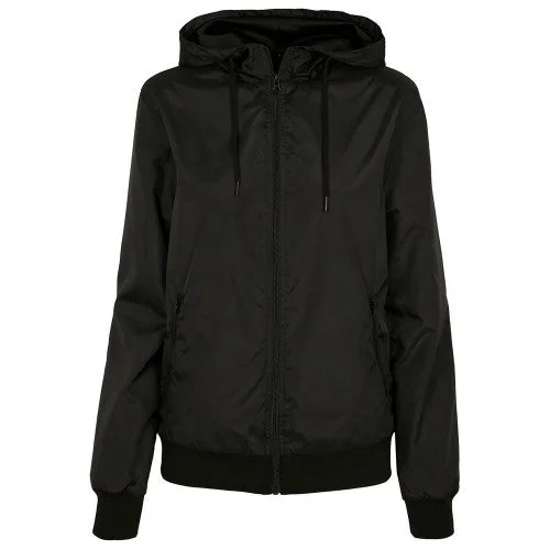 comfortable outerwearBuild Your Brand Womens/Ladies Windrunner Two Tone Jacket