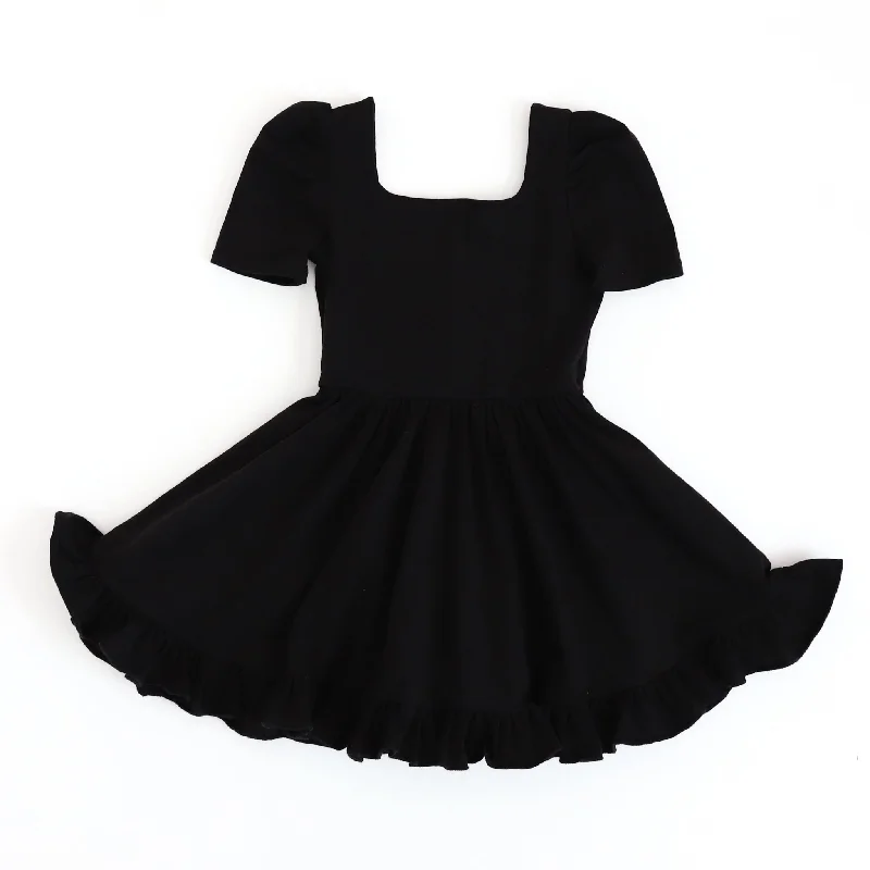 summer floral dressBlack Mod Twirl Dress