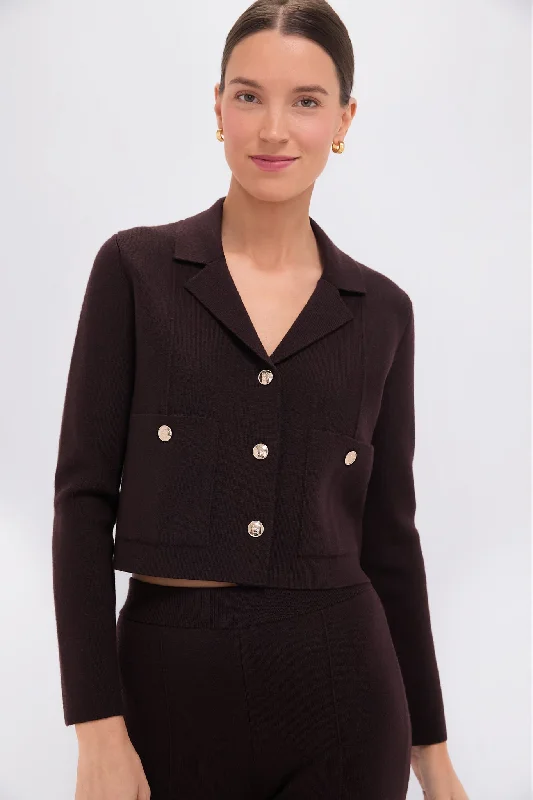 Super Sale tailored blazer coatAmericano Wool Cropped Blazer