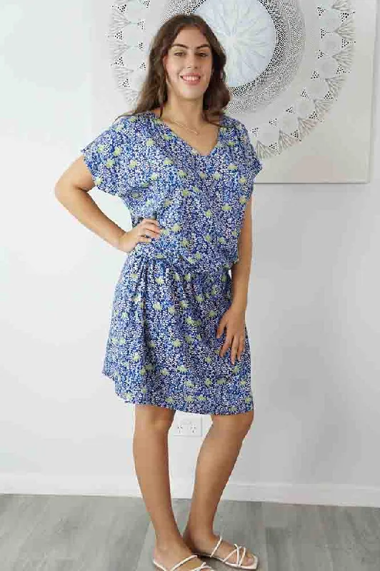 Lowest Price Papaya Dress "Cascade"
