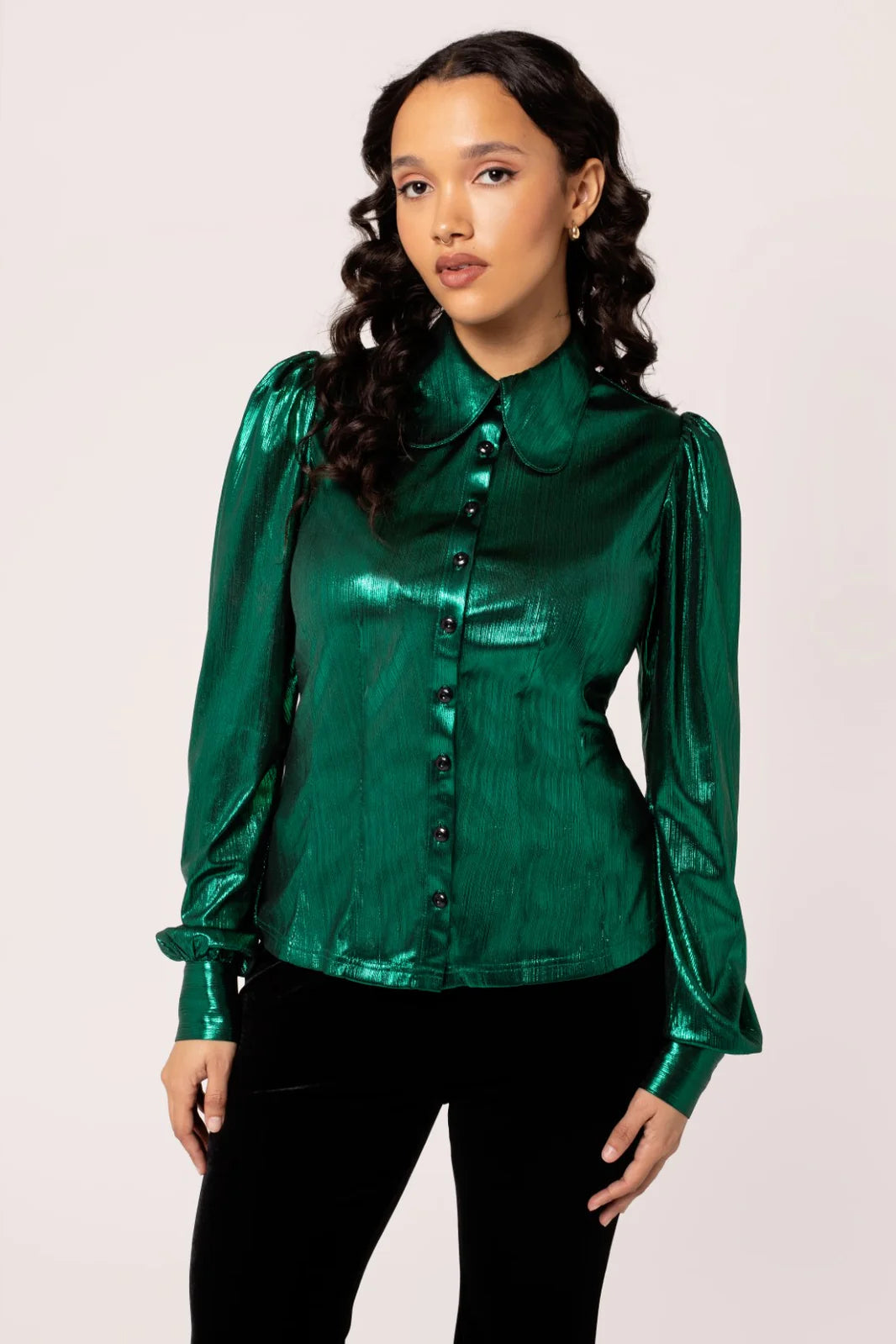 Lowest Prices boho-chic dressGigi Blouse - Green