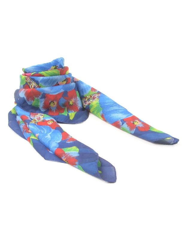 Special Savings winter coatFloral Head Scarf - M
