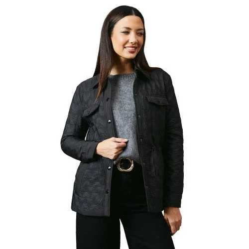 retro coatPrinciples Womens/Ladies Quilted Waist Detail Jacket