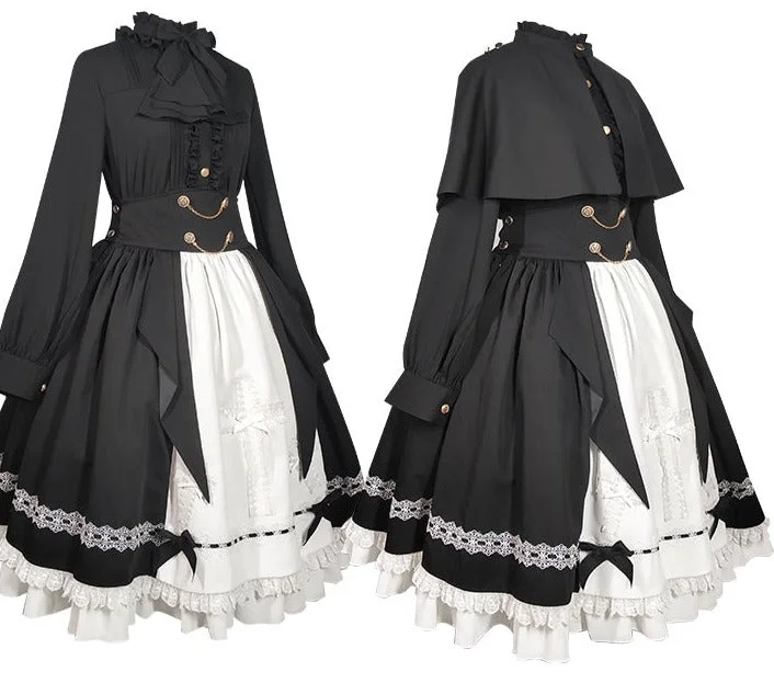 black (cape+band+SK) - in stock