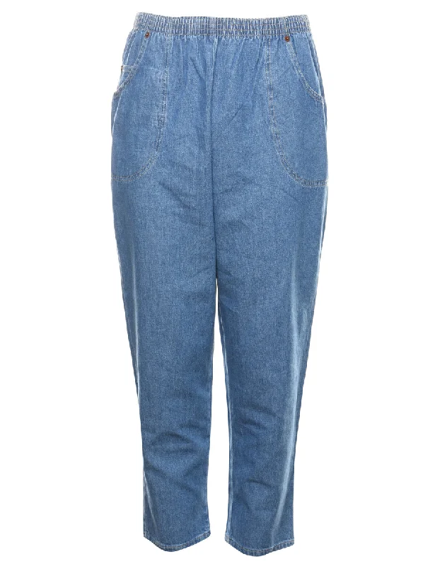 Cabin Creek Medium Wash Denim Trousers - W28 L26