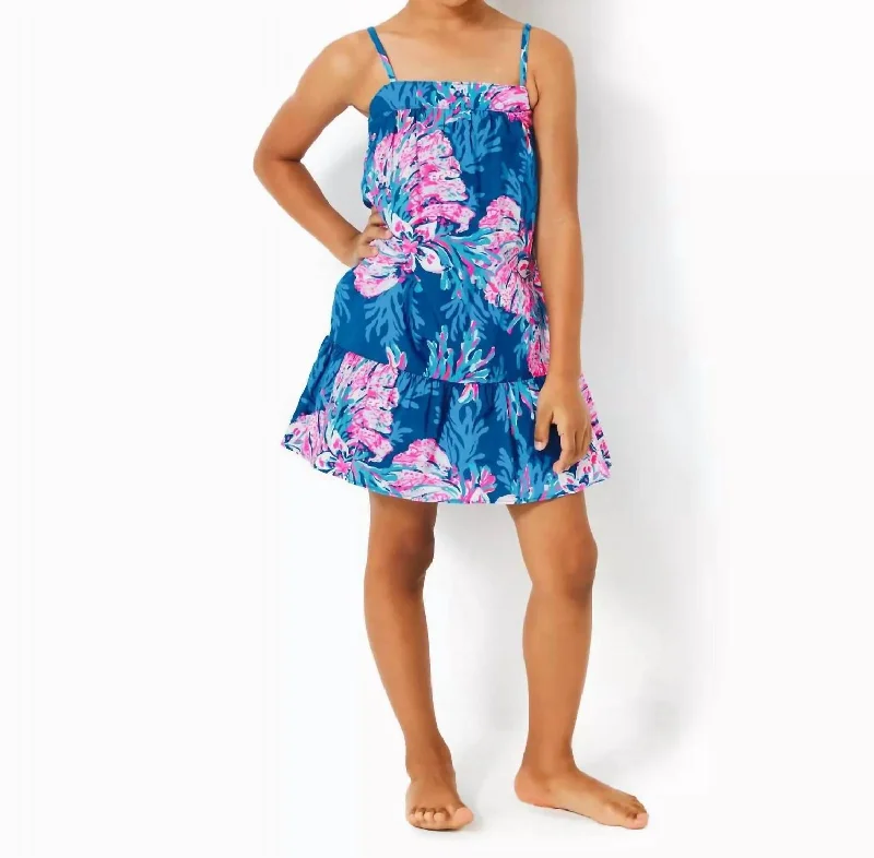 Customer Appreciation Sale comfy maxi dressAlessia Mini Dress In Navy/pink