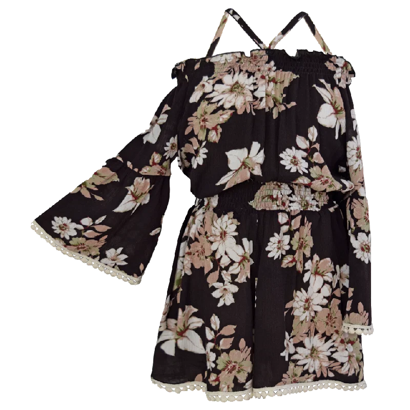 Buy More, Save More trendy wrap dressTru Luv Bermuda Romper