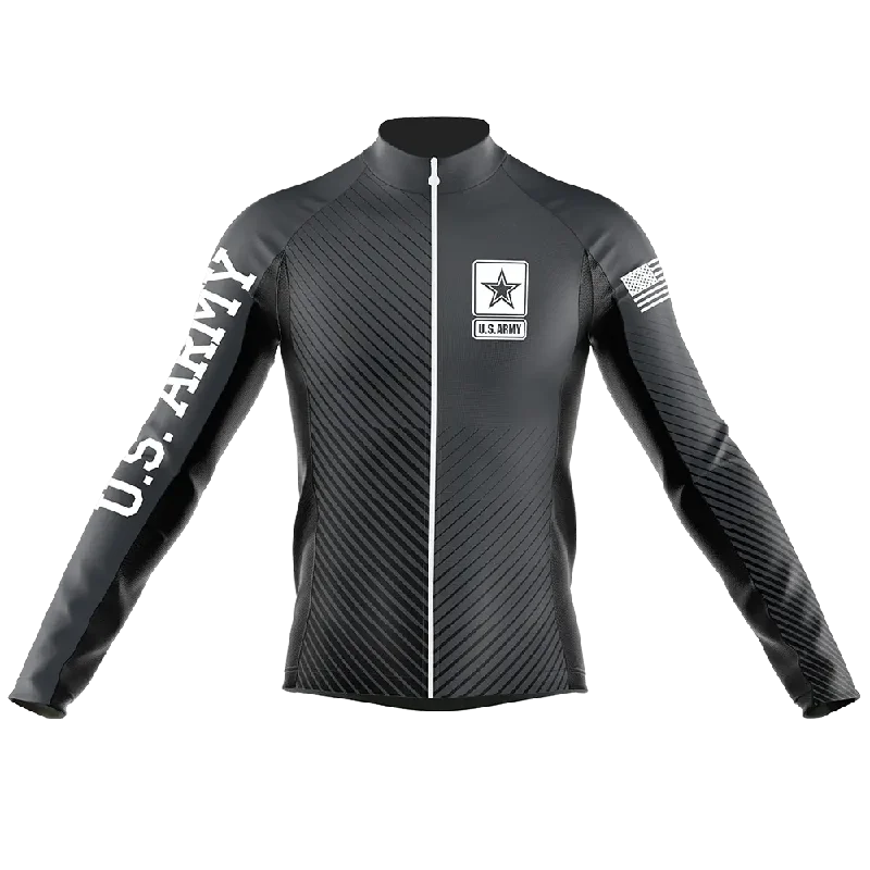 lightweight workout sweatshirtArmy Long Sleeve Cycling Jersey