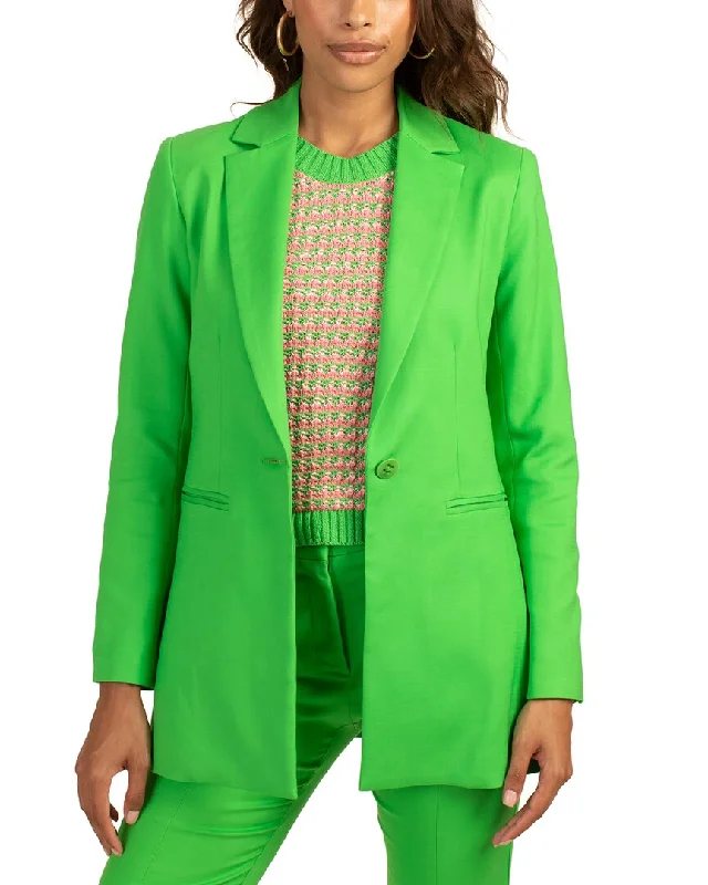Limited Time Offer padded puffer coatTrina Turk Sunview Blazer