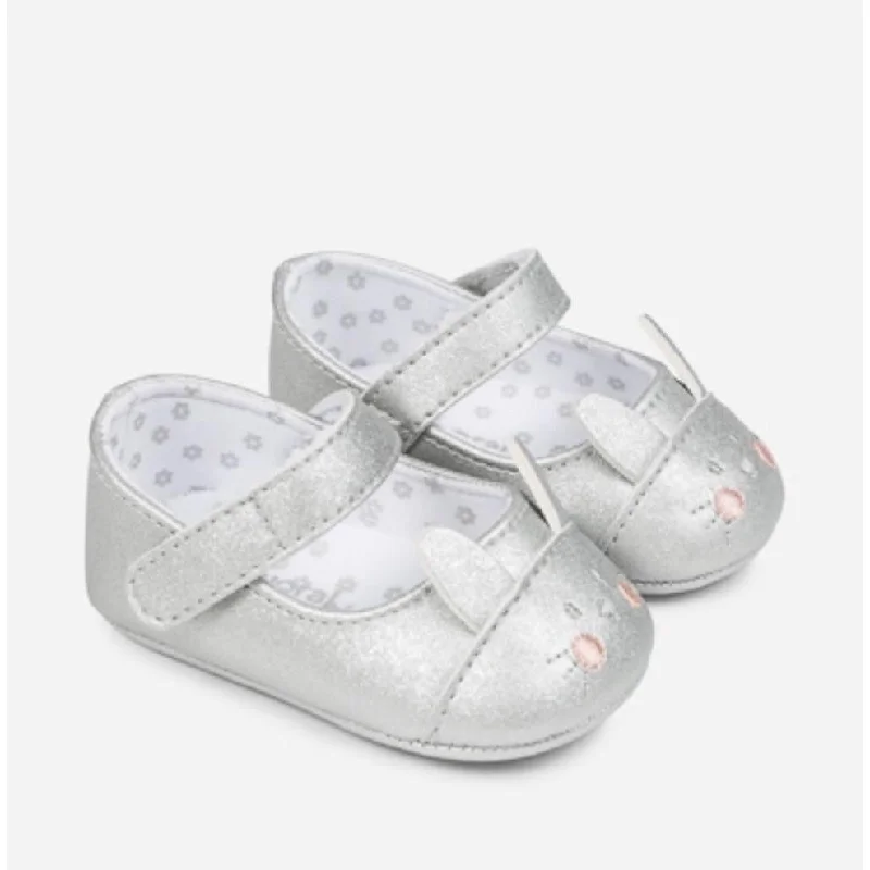 Super Sale luxury dressMayoral Pearl Bunny Mary Janes