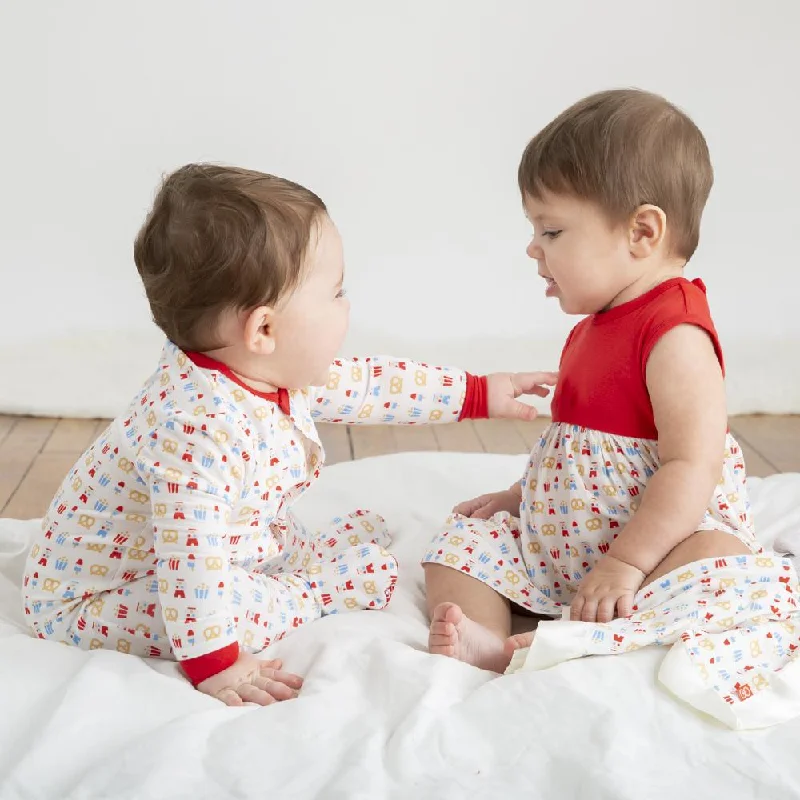Price Blitz vintage dressMagnificent Baby Summer Fare Footie