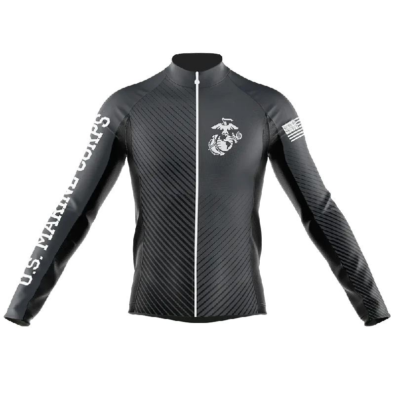 chic active hoodieMarines Long Sleeve Cycling Jersey