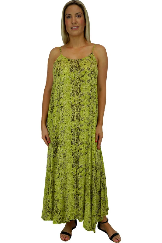 Stock Clearance Aura Dress "Cobra" Print