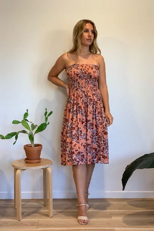 Best Bargains Smock Dress "Spot Flower"