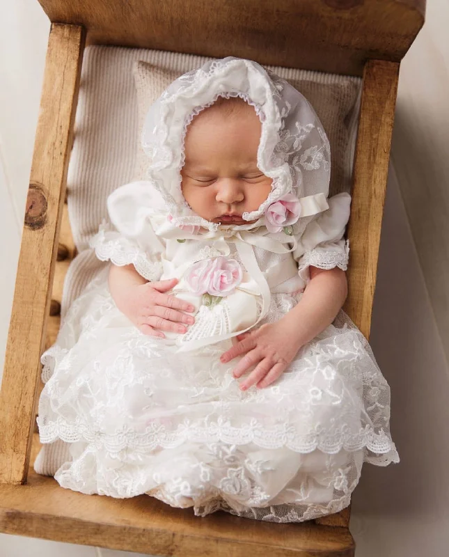Seasonal Sale spaghetti strap dressKatie Rose Alessandra Dress in Ivory