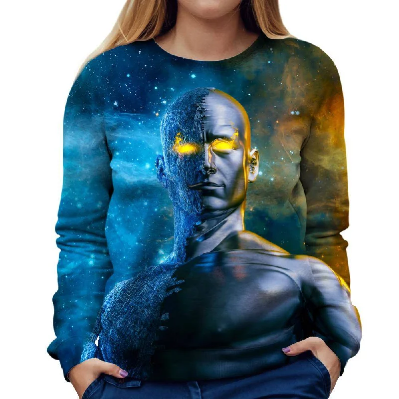 Shop and Save lightweight workout sweatshirtBetween A Rock And A Hard Space Womens Sweatshirt