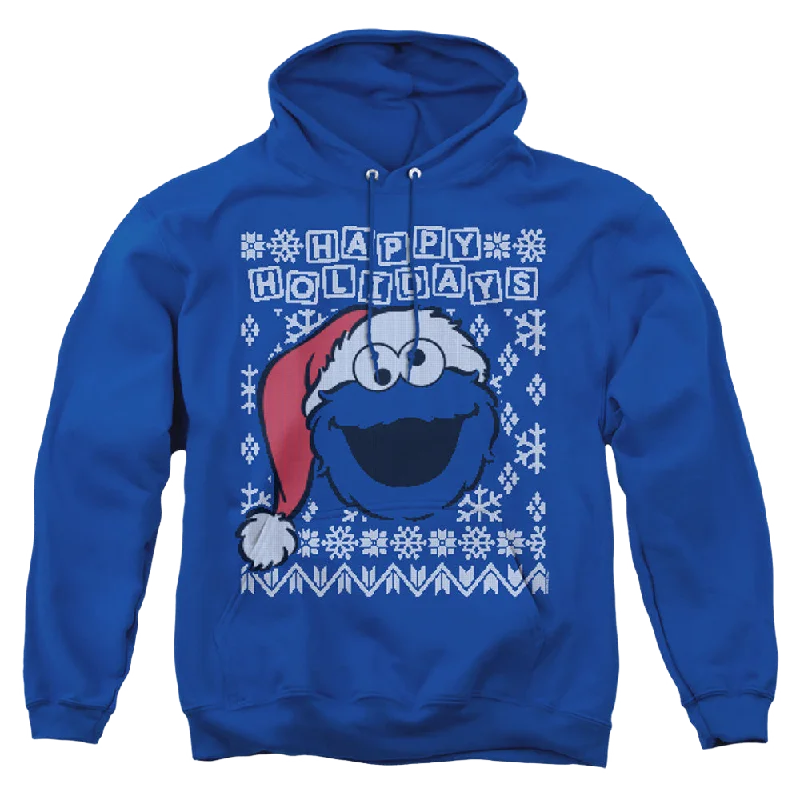 Major Savings fitted hoodiefitted hoodieSesame Street Cookie Monster Ugly Christmas - Pullover Hoodie Major Savings fitted hoodiefitted hoodieSesame Street Cookie Monster Ugly Christmas - Pullover Hoodie