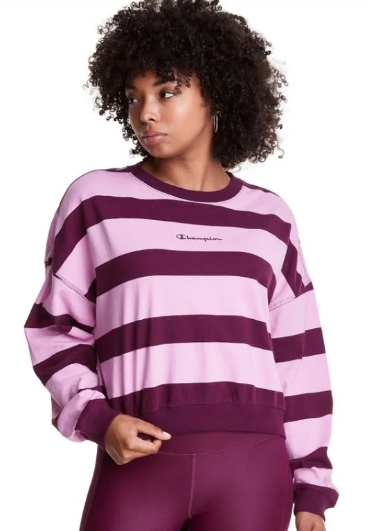 Quick Sale long-sleeve athletic hoodieChampion W Midweight Crew