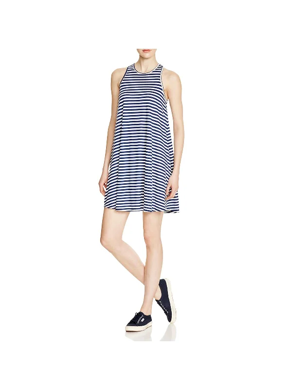 lace-up dressSherilyn Womens Striped Racerback Tank Dress