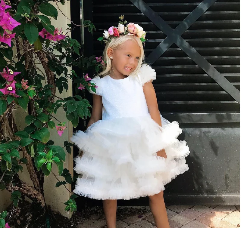 Exclusive Online Offer statement dressWhite Party Dress
