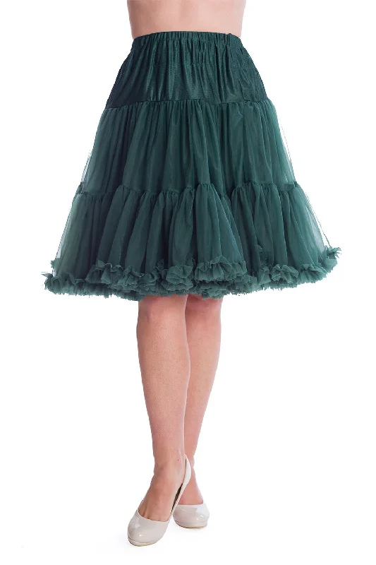 Stock Up and Save long sleeve dressStarlite Petticoat - Bottle Green