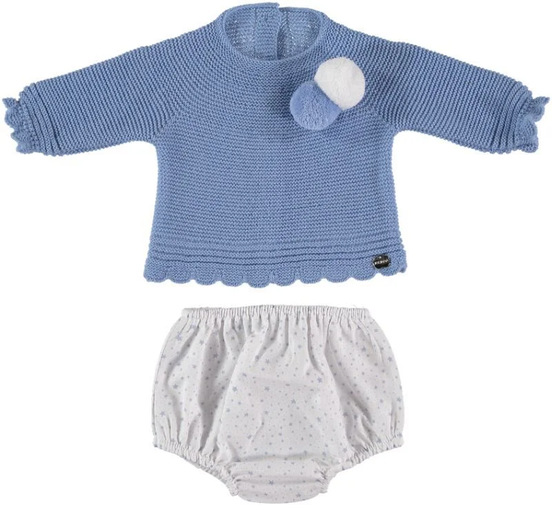Must-Have Deals fitted cocktail dressPale Blue Infant Knit