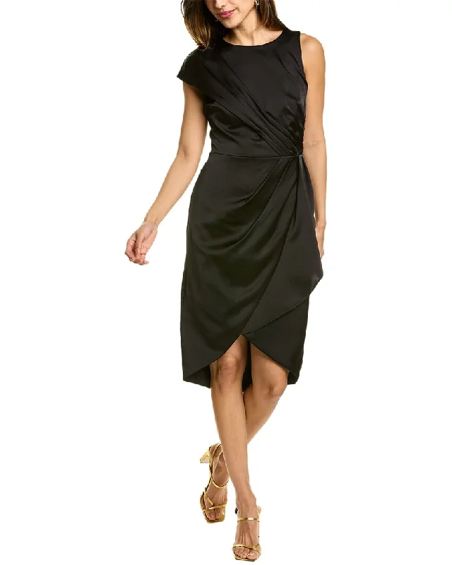 spaghetti strap dressTheia Makena One-Shoulder Cocktail Dress