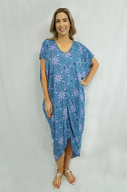 Midnight Sale Frilled Toga Dress "Tibet"