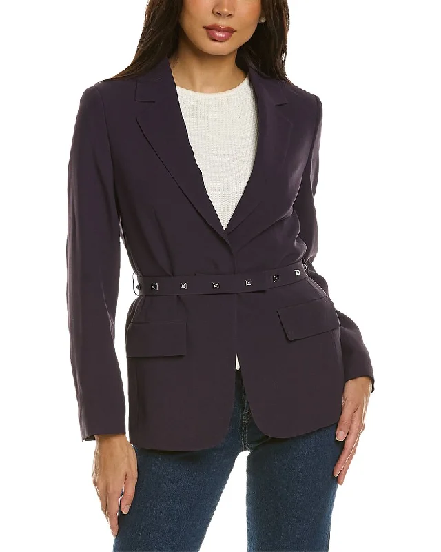 contemporary coatBoss Hugo Boss Belted Jacket