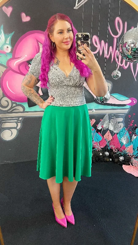 Seasonal Sale high-waisted dressCharlotte Nova Skirt in Green