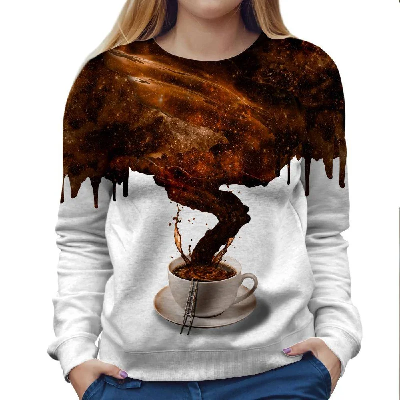New Markdowns functional sports hoodieCuban Coffee Womens Sweatshirt