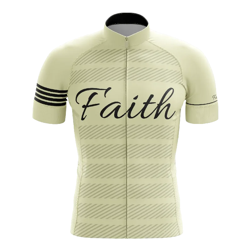 relaxed fit sports hoodieFaith Cream Color Short Sleeve Cycling Jersey