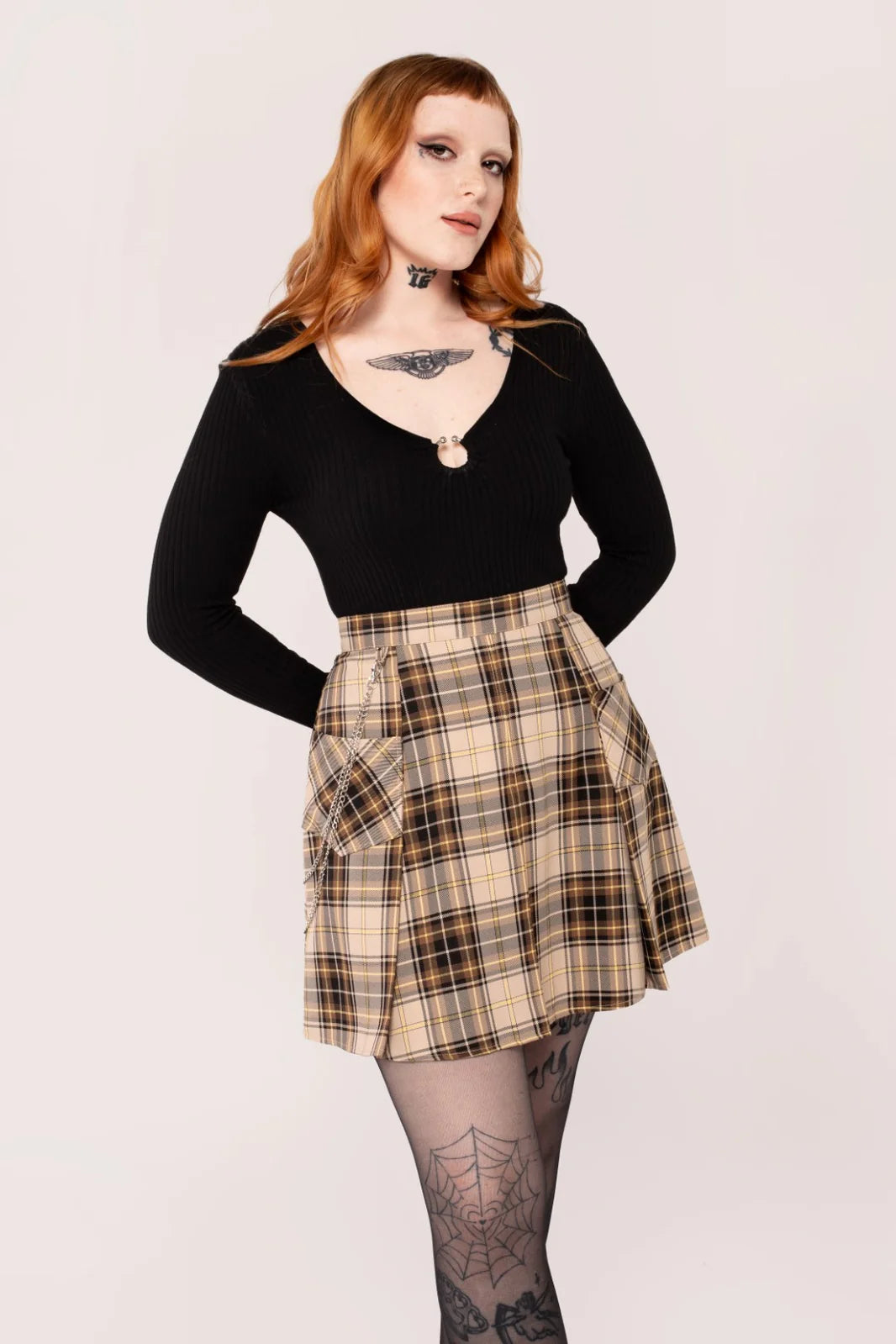 Hurry In trendy mini dressSaffie Skirt