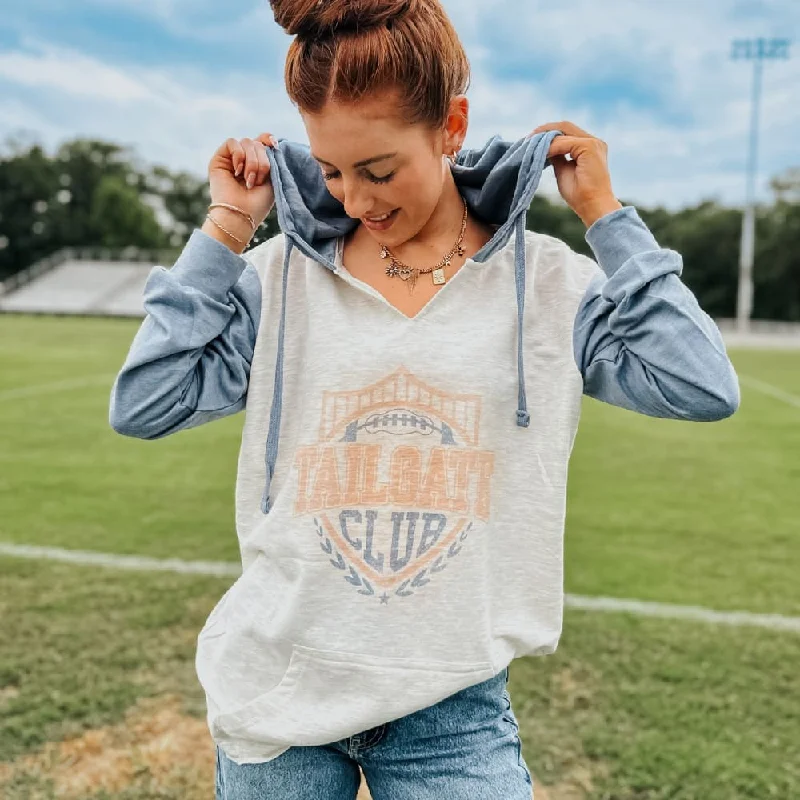 Special Discount breathable workout hoodieTailgate Club Hooded Pullover