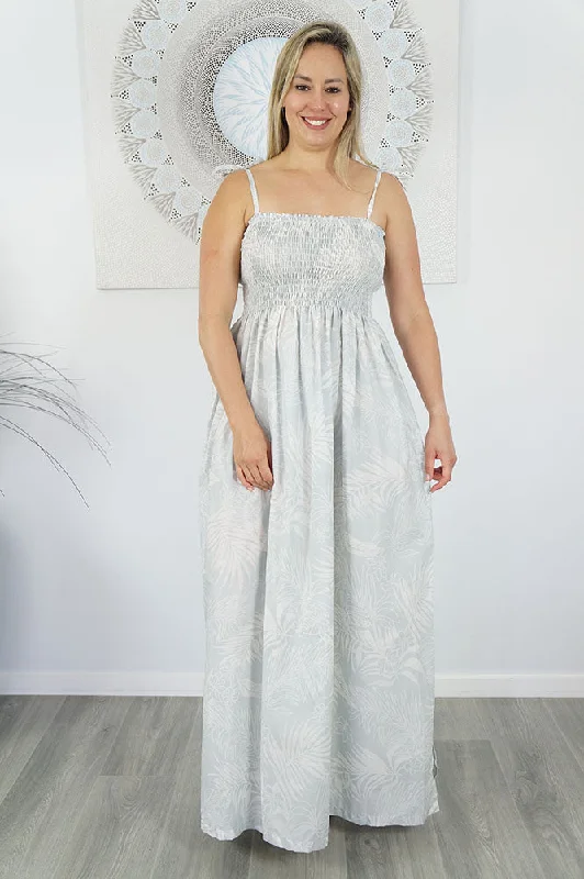 Deep Discounts Long Smock dress - Burnout design