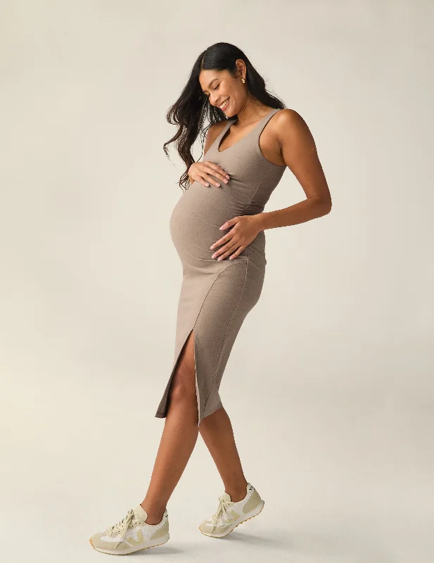 winter dressSpacedye Inspire Maternity Midi Dress